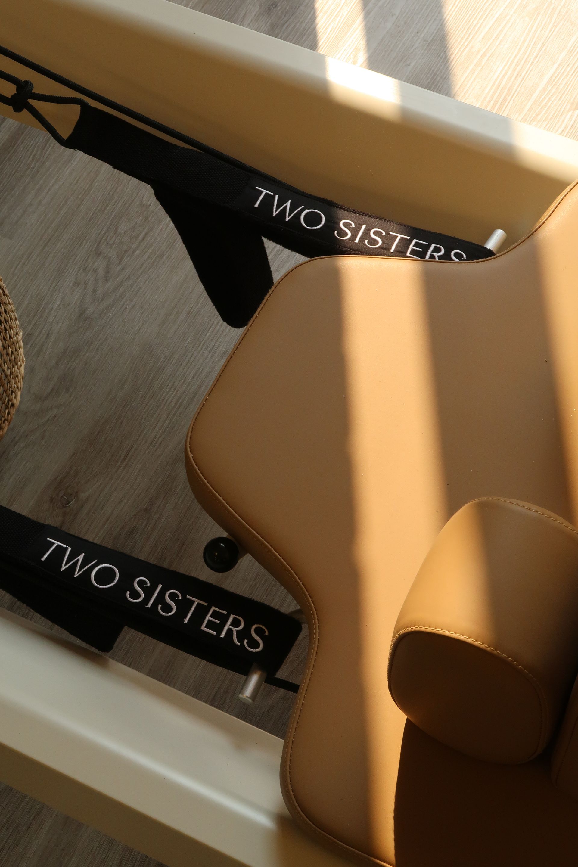 Reformer Pilates machine at Two Sisters Pilates studio in Oakville